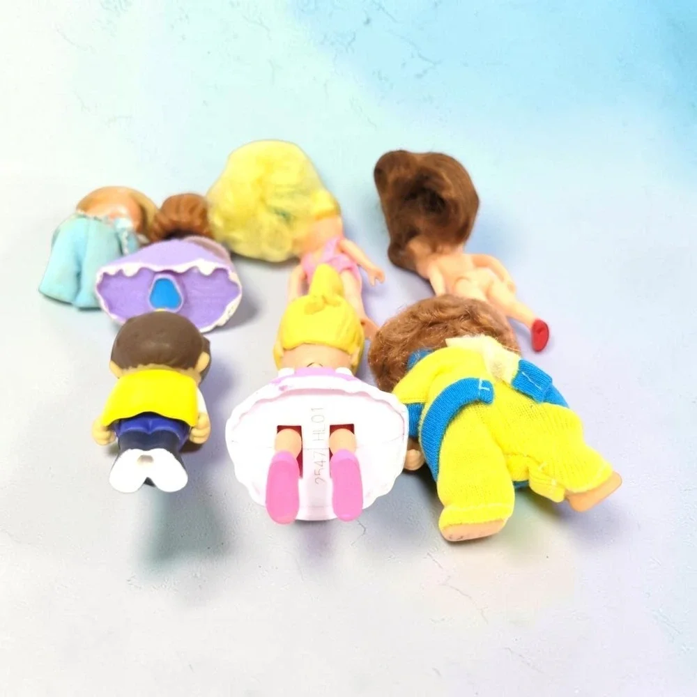 VTG 80's-2000's Mixed Mini Toy Figure Lot 7pc Sofia Princesses Toddlers 2-5